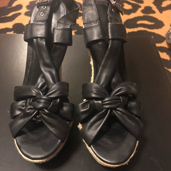 Black espadrilles by Aldo, like new size 5.5 - Picture 1 of 3